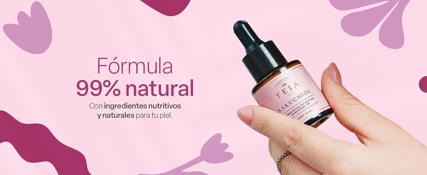 Suero bakcuhiol 2% teia cosmeticos antiarrugas
