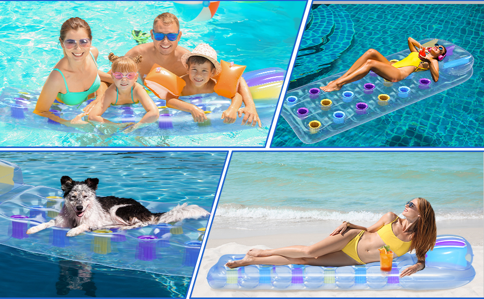 pool inflatables water hammock  lilo pool inflatables  pool float  pool hammock pool lounger