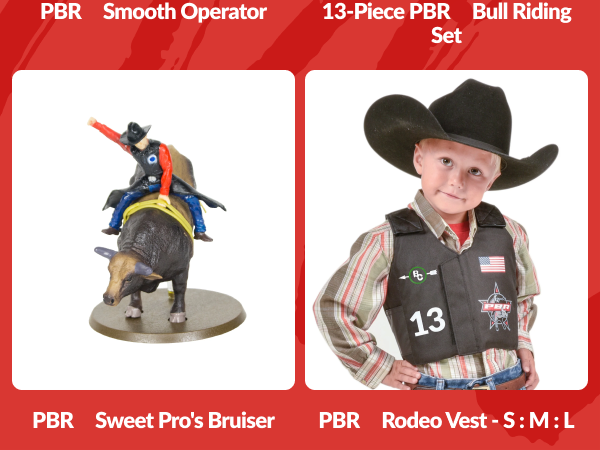 Amazon.com: Big Country Toys PBR Rider Vest - Small Western