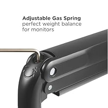 Heavy duty Monitor Stand Arm; Monitor Stand for Wide, Ultrawide and Heavy Monitor Arm