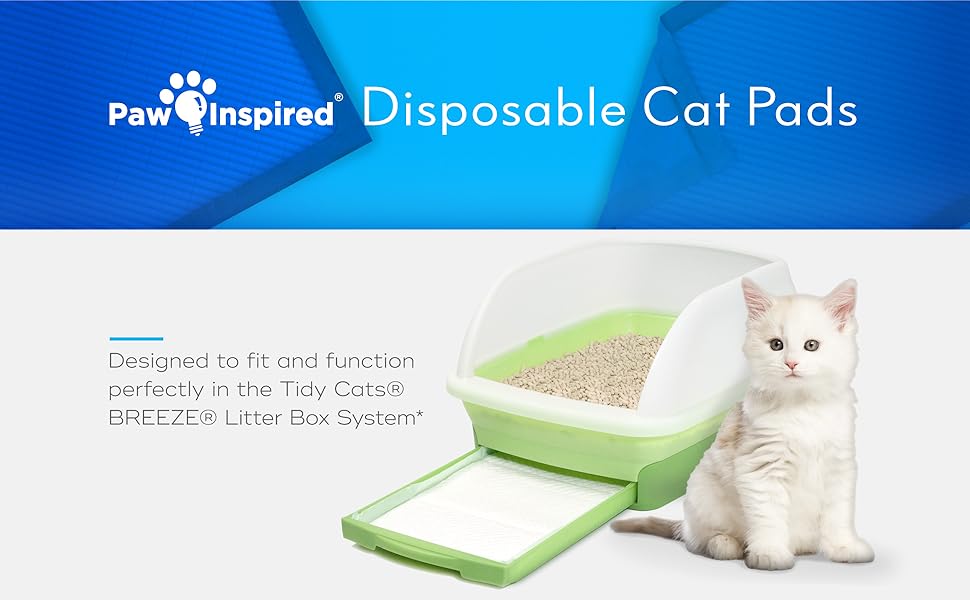 Peritas Cat Pads Generic Refill for Breeze Tidy Cat