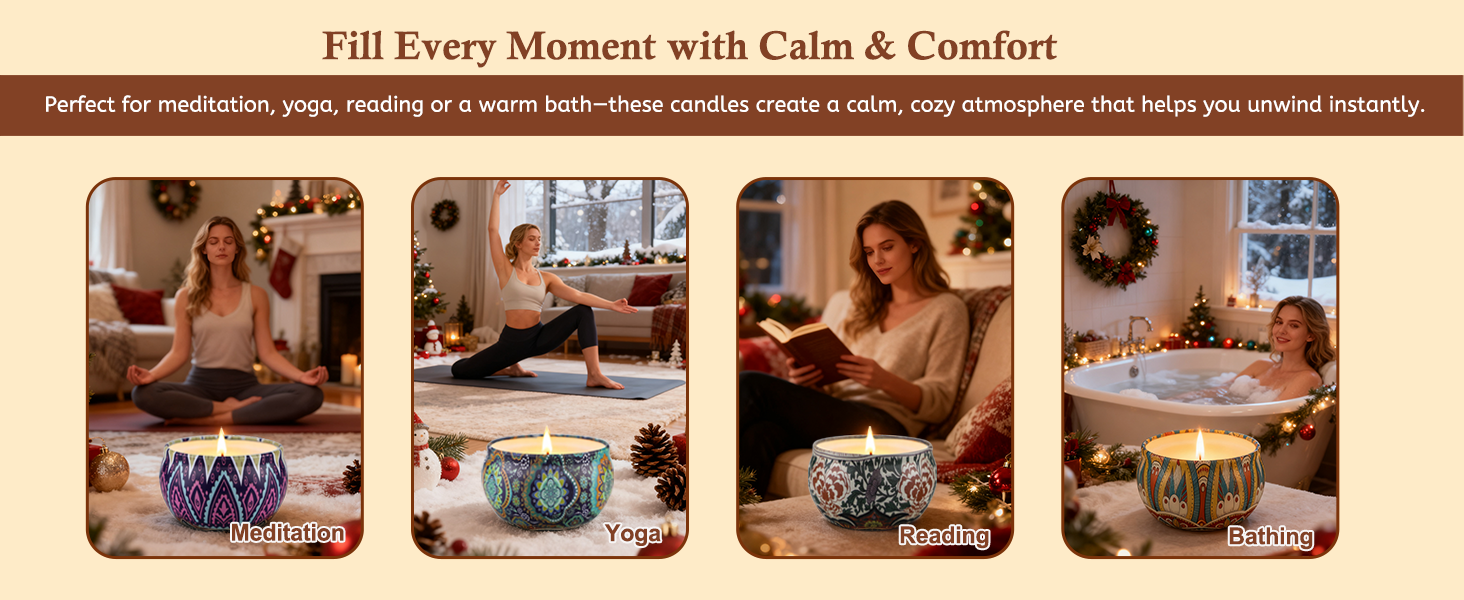 Scented Candles Gift Set