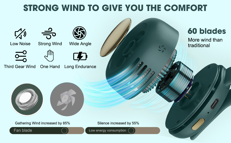 STRONG WIND TO GIVE YOU THE COMFORT