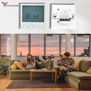WiFi Programmable Thermostat for Radiant Floor Heating