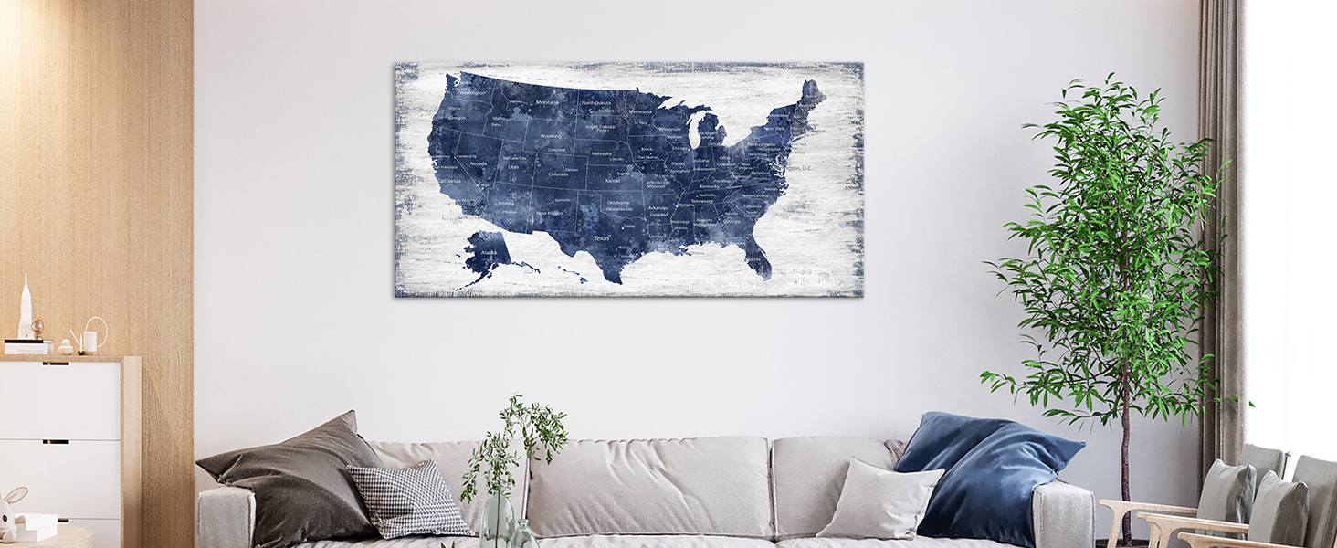 usa  map