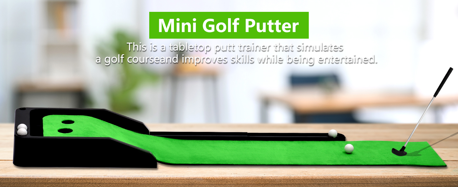 Ausluofell mini golf putting mat