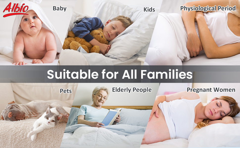 Albio Rubber Sheet for Bed