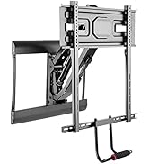 PrimeCables Above Fireplace Pull-Down Full-Motion TV Wall Mount for 43"-70" TVs LCD LED Plasma Sc...