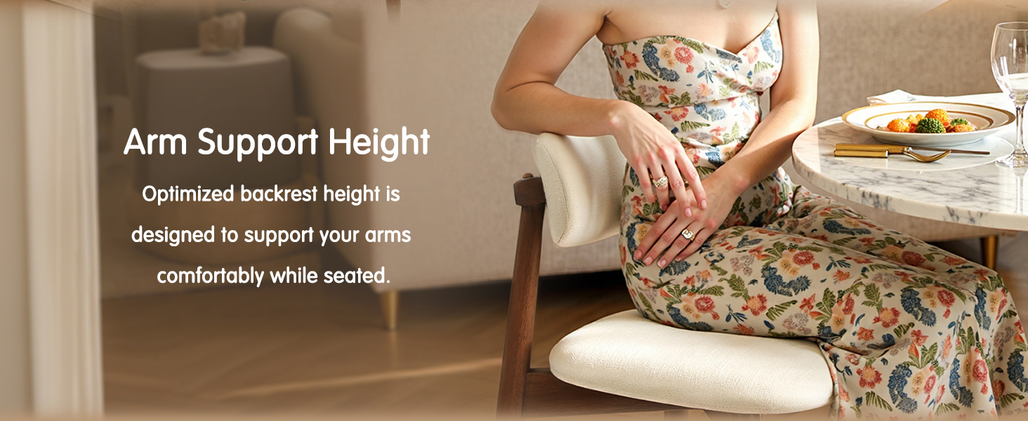 Positions Arms at Ideal Height