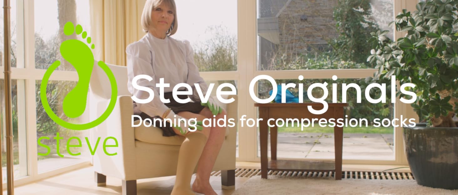 STEVE Complete Very Comfortable HighQuality Compression Sock aid donning Tool Support