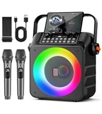 Amazon.com: Karaoke Machine for Adults Kids: HWWR Portable
