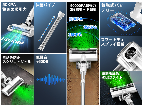 限定1名❣️ コードレス 掃除機 50kPa超吸引 収納 充電 ゴミ収集 一体型 楽天市場】【クーポンで13980円】Laresar V10 Lite 掃除機