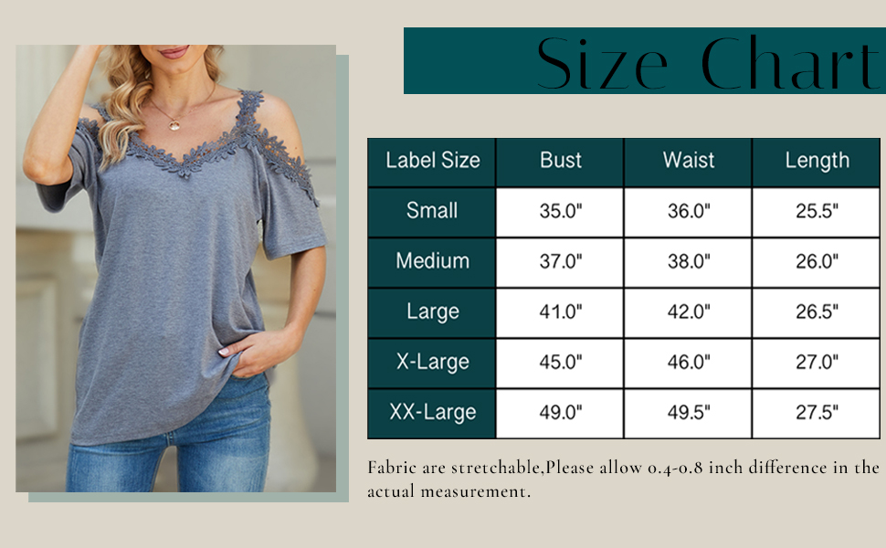 Cold Shoulder Tops