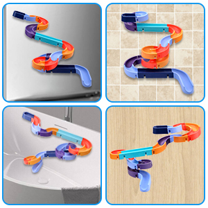 Bath Toys for Toddlers, Baby Bath Toys Water Slide With Wind-Up Duck