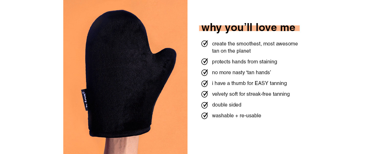 i don't want tan on my hands