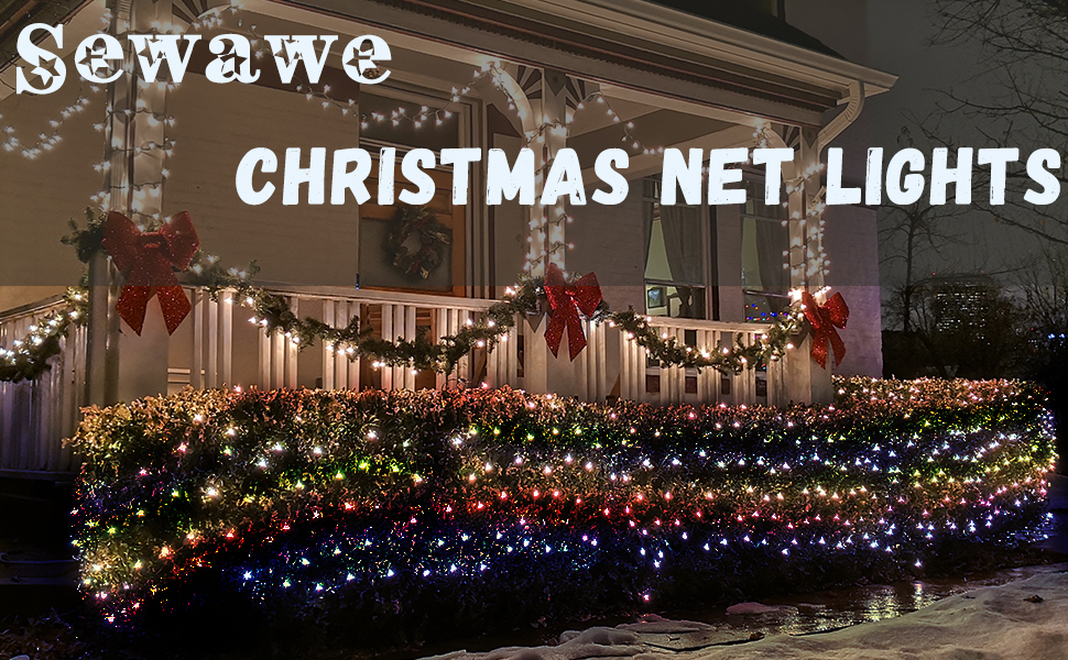 christmas net lights