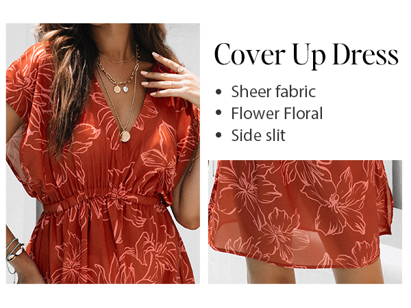 CUPSHE Womens Bathing Suit Cover Up Beach Swimwear Coverup CUPSHE Womens Bathing Suit Cover Up Beach Swimwear Coverup