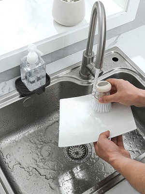 silicone sponges soap holder