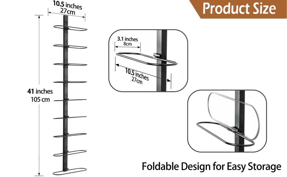 FLstudio Wall Mount Wine Rack Organizer, Wine Holder Wall