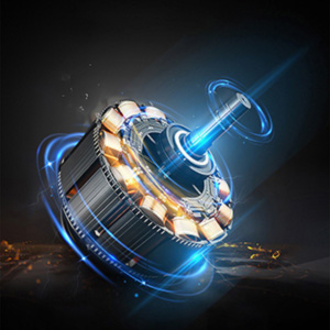 Motor van zuiver koper