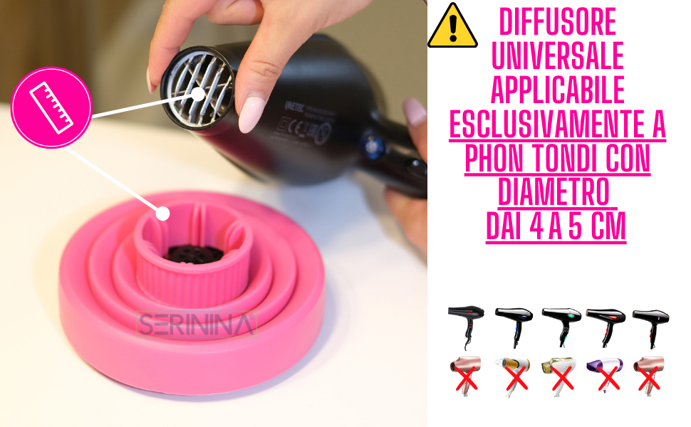 diffusaore universale per phon