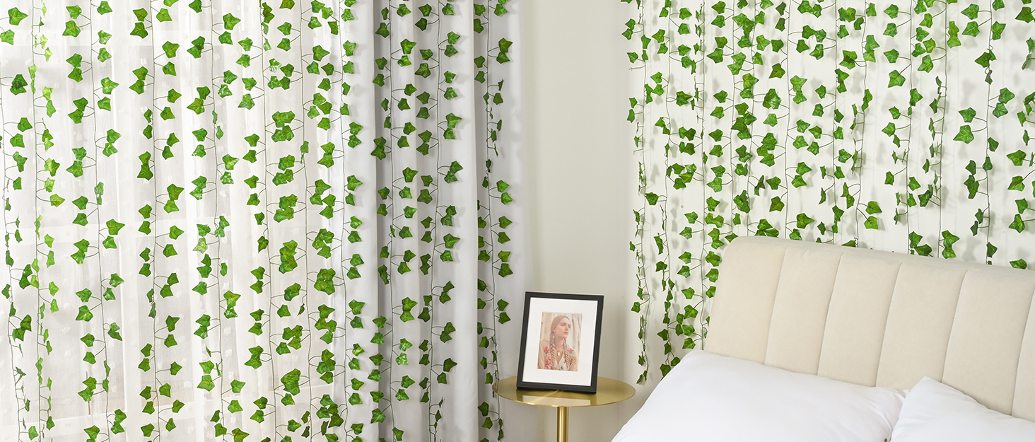Dolicer 6 Strands 42Ft Fake Vines for Bedroom, Artificial