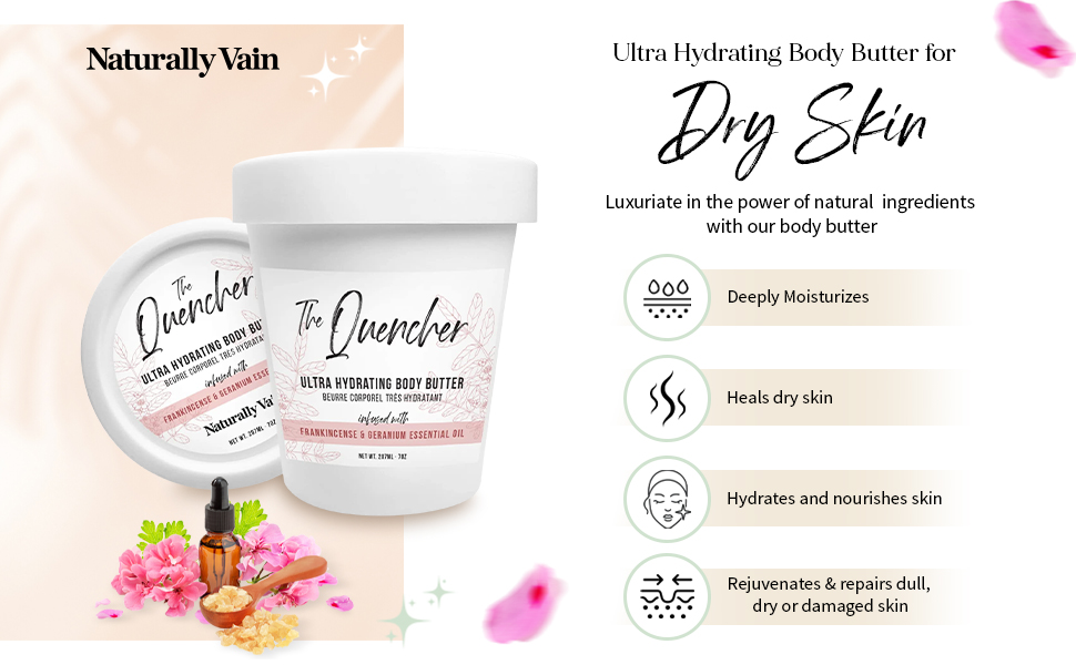The Quencher- Ultra Hydrating Body Butter