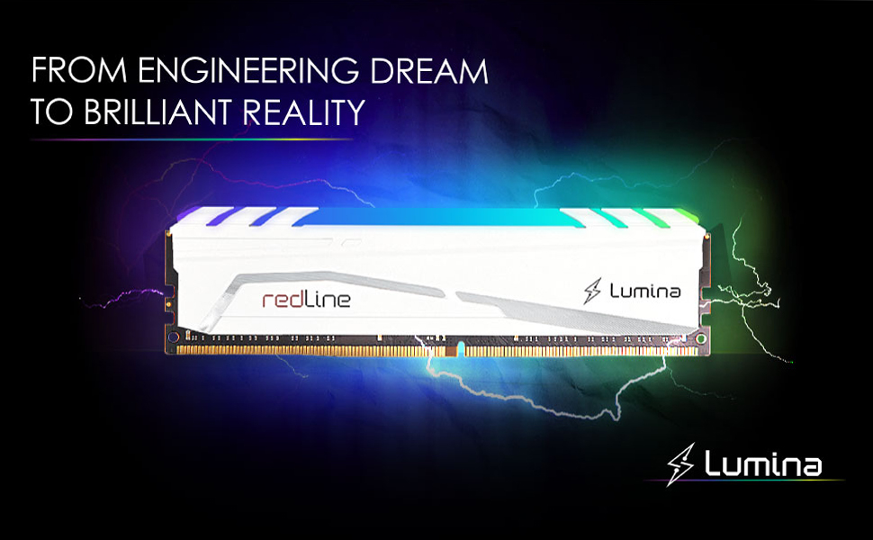 Mushkin Redline RGB White - DDR4 UDIMM - 16GB (2x8GB
