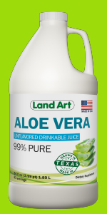 unflavored drinkable juice 99% pure Land Art Made in Texas