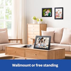 Wallmount or free standing