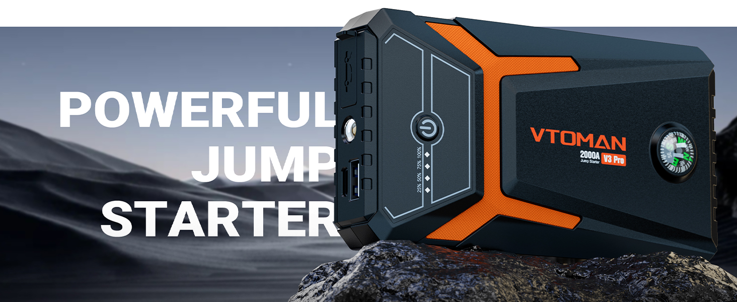 VTOMAN V3 Pro Jump Starter
