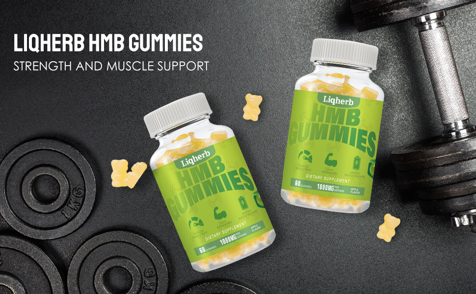 Amazon.com: Liqherb HMB Gummies 1000 mg for Adults, HMB