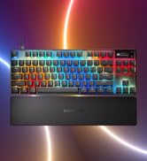 SteelSeries Apex Pro TKL Gen 3 OmniPoint 3.0 HyperMagnetic Switches — Adjustable Actuation — Rapi...