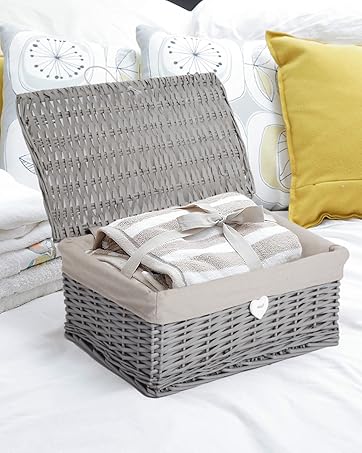 Wicker basket wicker storage basket wicker laundry basket
