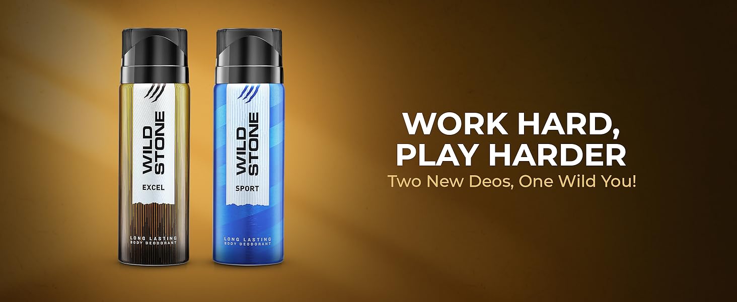Wild Stone Excel Deodorant for Men