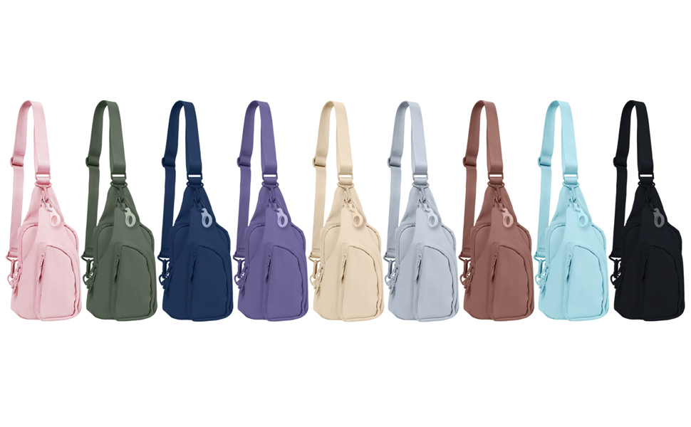 FREE ROCK Small Crossbody Bag Mini Nylon Sling Bag Cross