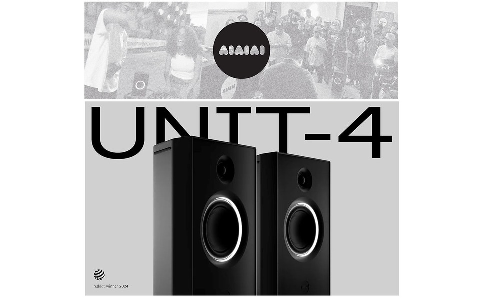 スピーカー・ウーファー AIAIAI UNIT-4 WIRELESS+ STUDIO MONITORS AIAIAI Unit-4 Wireless+ Powered Studio Monitor Pair, Black