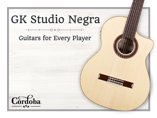 ギター GK Studio Negra GK Studio Negra - Cordoba Guitars