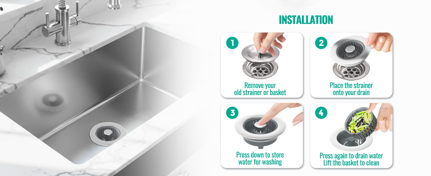 Sink Drain Strainer