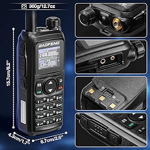 Lightweight & Portable Walkie Talkie for outdoors
