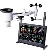 Ecowitt HP2561 Wi-Fi Weather Station Indoor and Outdoor, Includes 7-in-1 Wireless Solar Powered W...