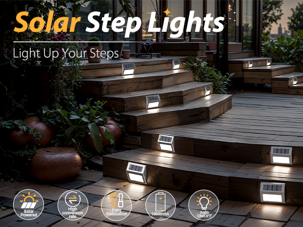 solar step lights