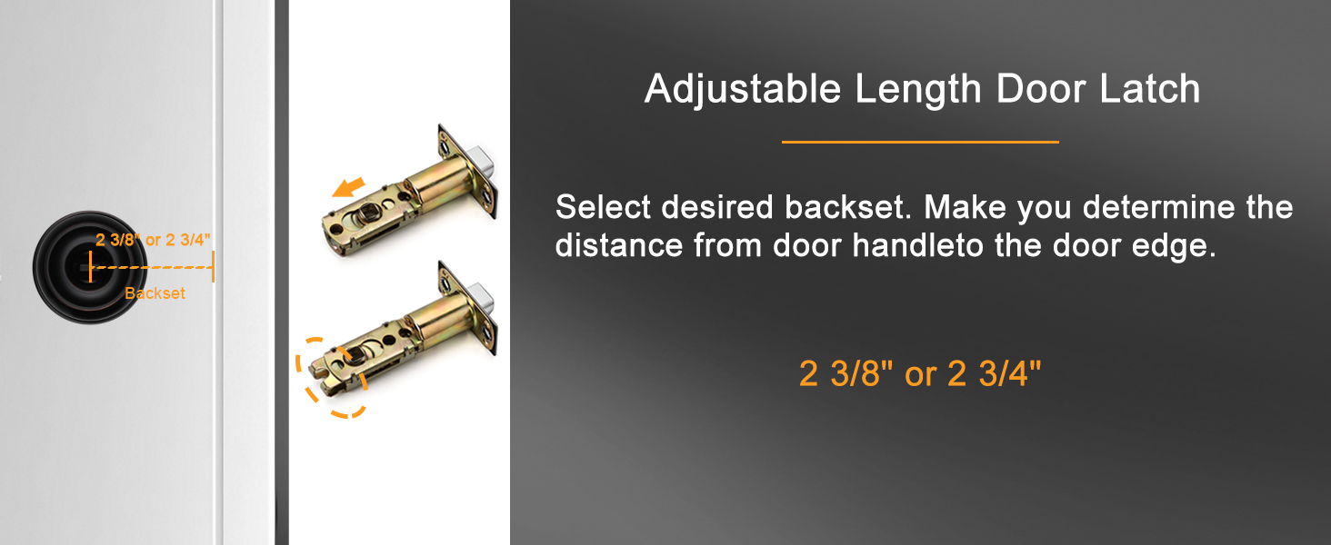 goldenwarm OilRubbed Bronze Interior Door Knobs, Interior Door Knobs