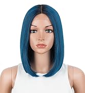 OMBRE BLUE WIG