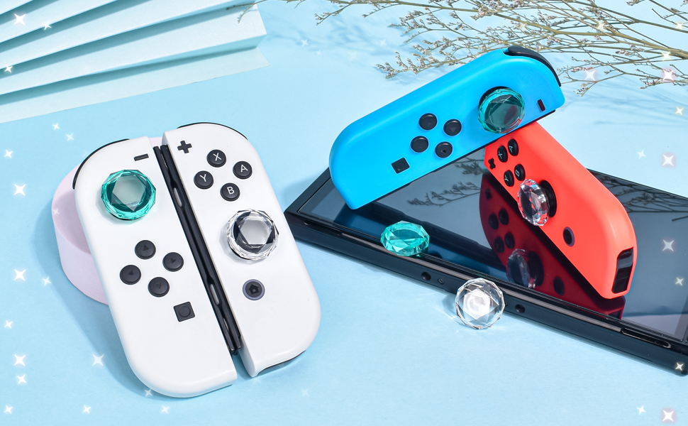 Amazon.com: DLseego Diamond 3D Thumb Grips Caps Design for