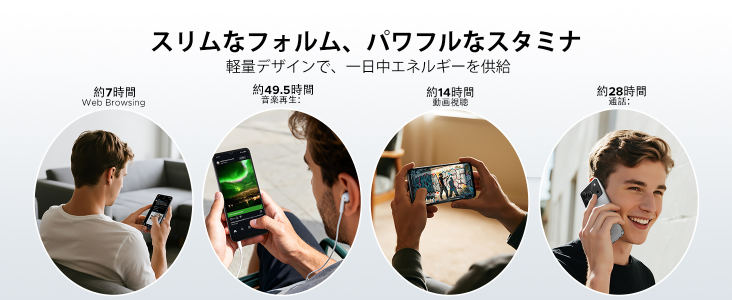 Doogee Note 56 バッテリー持ち