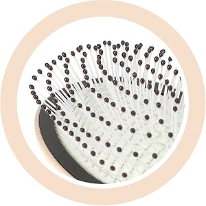 brosse a cheveux a l'huile de coco