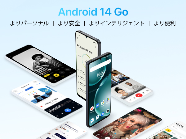 Amazon.co.jp: UMIDIGI G9A simフリー スマホ 本体 8GB RAM+64GB