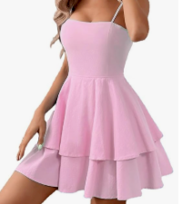 pink dress