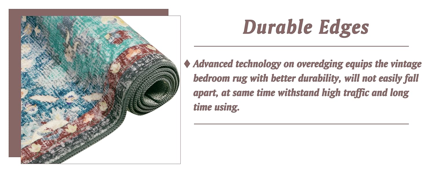 Cekene Trellis Area Rugs for Living Room 160x230cm Nonslip Soft